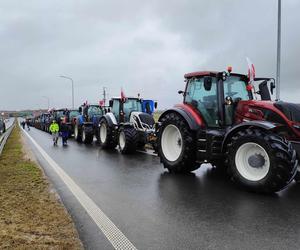 Rolnicy protestowali w Konarzycach pod Łomżą! ZDJĘCIA