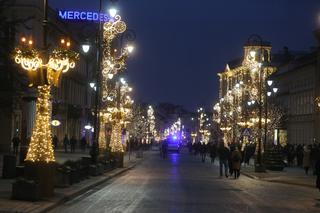  Warszawa. Świąteczna iluminacja znów zachwyca