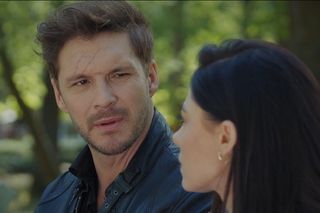 M jak miłość odc. 1884. Marcin (Mikołaj Roznerski), Iza (Adriana Kalska)