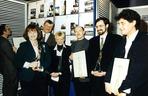 Od lewej: Joanna Łuksza, Ewa Kuryłowicz, Stefan Kuryłowicz, Piotr Kuczyński, Fryderyk Szymański, Tomasz Gientka