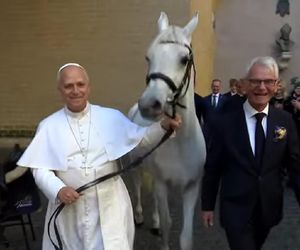 Koń dla papieża. Nietypowy prezent od Polaka