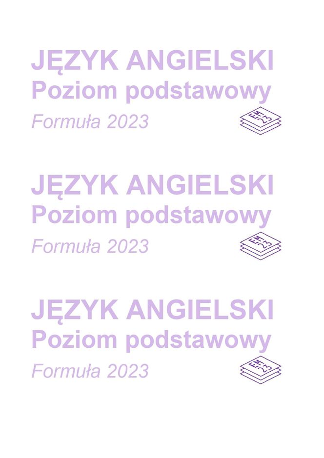 Matura próbna 2024 - angielski