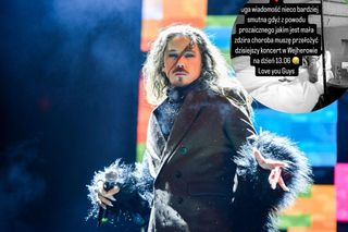 Pilne! Michał Szpak chory! Odwołuje koncerty