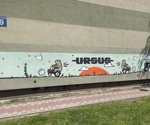 Nowy mural na Ursusie