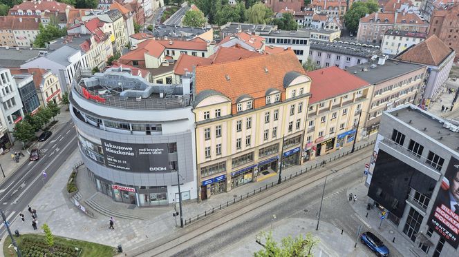 Olsztyn z lotu ptaka. Tak wygląda miasto z wieży ratuszowej