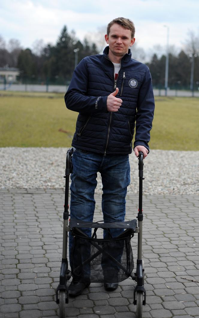 Krzysztof Cegielski, żużlowiec wstał z wózka inwalidzkiego!