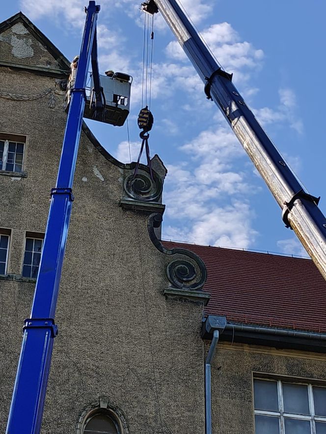 Remont w ZSE w Lesznie