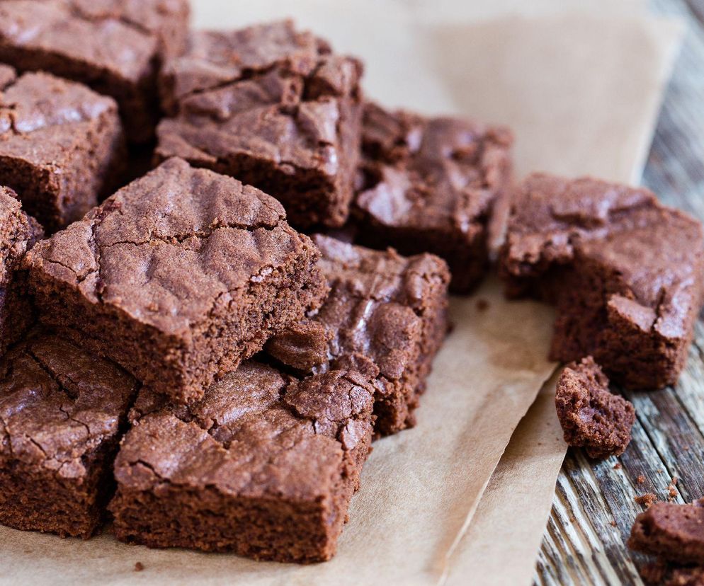 proteinowe brownie
