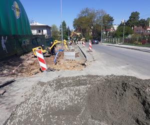 Utrudnienia na ulicach Bankowej i Kaczyńskiej w Starachowicach