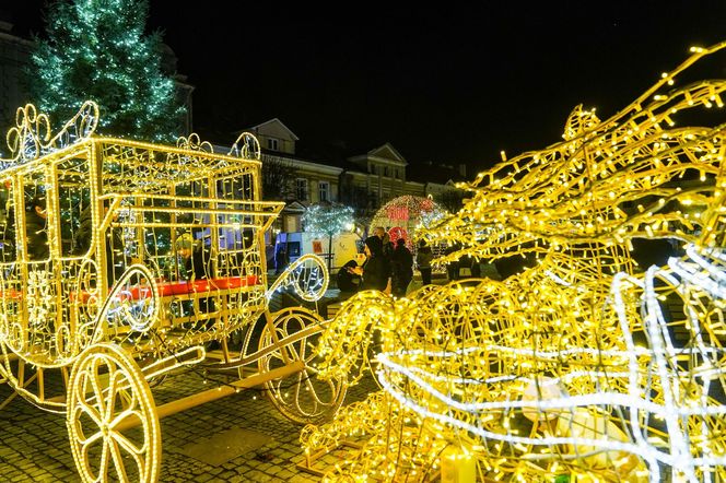 Iluminacja świąteczna w Koninie