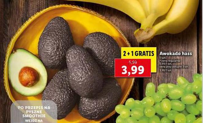 Awokado hass 2+1 gratis