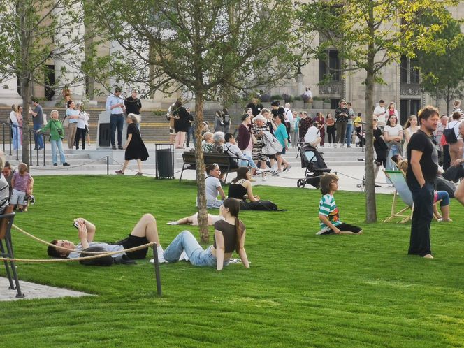 Uroczyste otwarcie placu Centralnego w Warszawie (4.06.2025)