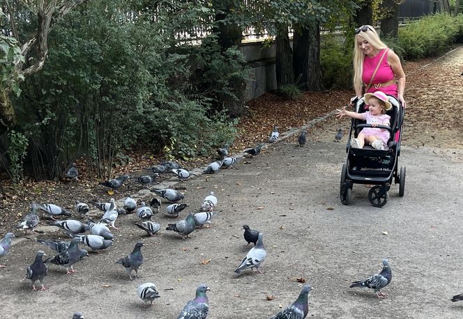 Marta Wcisło z wnuczką
