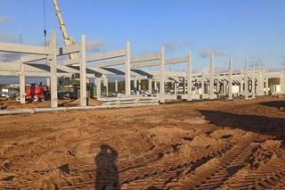 Rośnie nowe centrum handlowe w Olsztynie. Inwestor pokazał zdjęcia z placu budowy