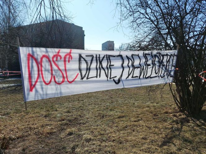 Protest Starachowice. Dość dzikiej deweloperce 