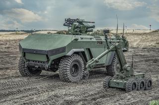 Robot PIAP Ibis podczas ćwiczenia FEX 23