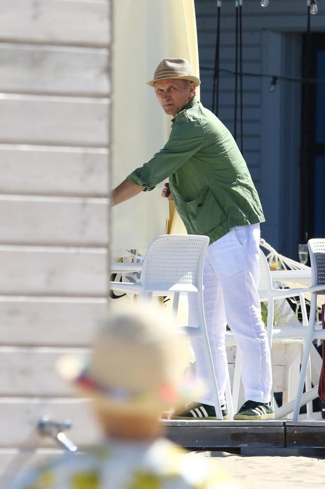 Andrzej Chyra w Sopocie bez zęba i bez alkoholu 