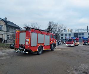 Strażacy postawieni na nogi. Interwencja przy Hutniczej w Starachowicach