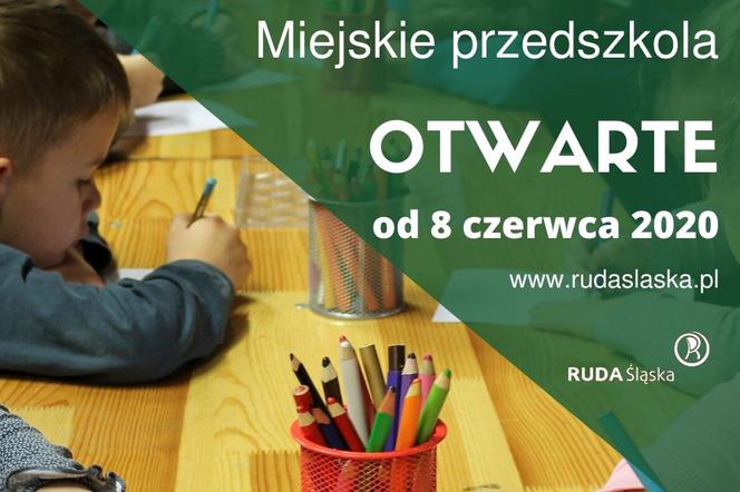 Od poniedziałku Ruda Śląska otwiera przedszkola