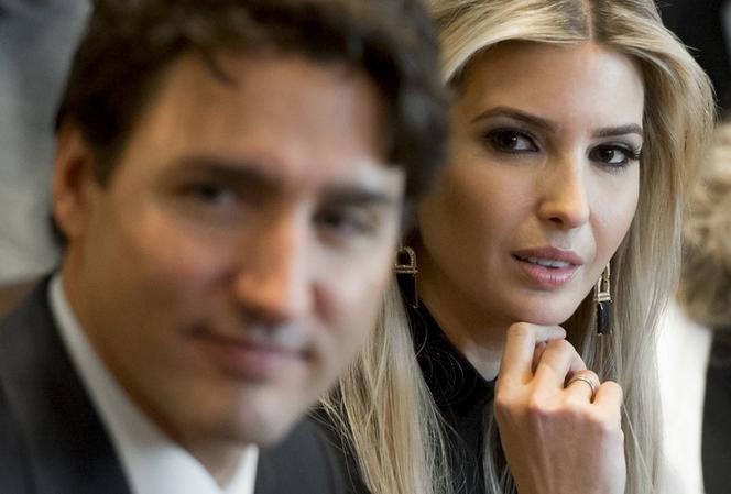 Justin Trudeau i Ivanka Trump