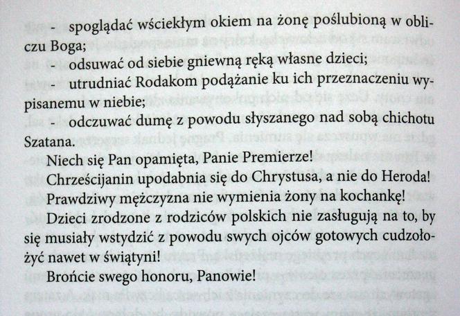 "Dziczeją dusze Polaków"