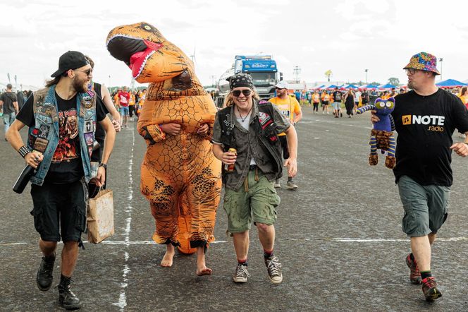 Festiwalowicze na Pol'and Rock Festivalu 2025