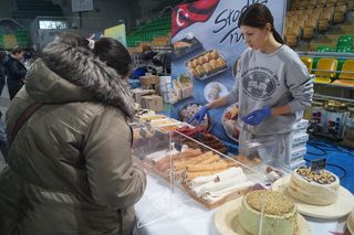 Tłumy w hali Immobile Łuczniczka. W weekend było tu słodko i smacznie