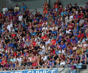 Kibice na meczu Piast Gliwice - Górnik Zabrze