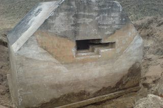 W Pile odnaleziono fundamenty schronu 