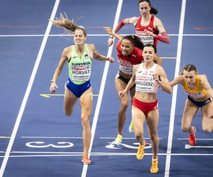 Anna Wielgosz, bieg na 800 m w Apeldoorn