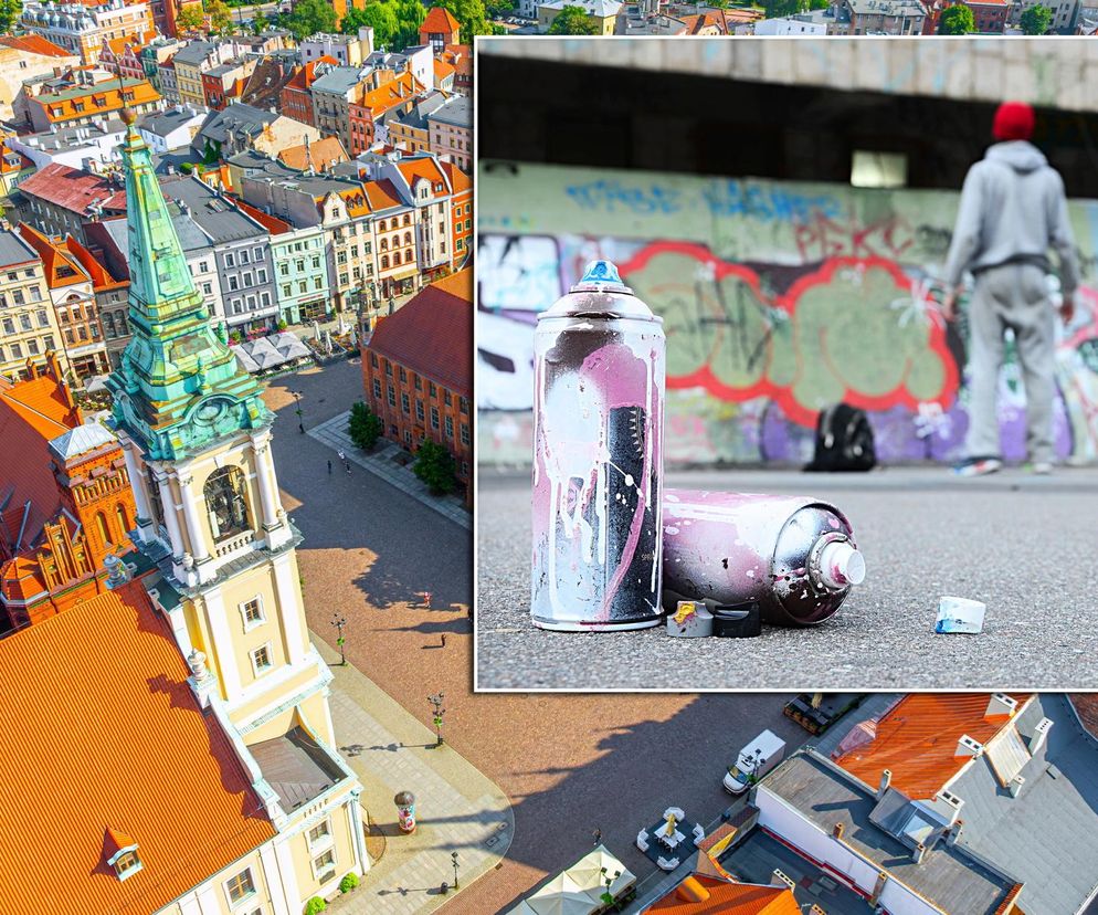 Malował graffiti na oczach straży miejskiej. Zobacz, co musiał zrobić sprawca. Mandat to nie wszystko!