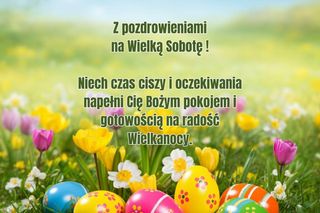 Kartki na Wielką Sobotę