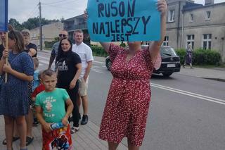 Powitanie Oliwii Rusoń w Radzyniu Chełmińskim