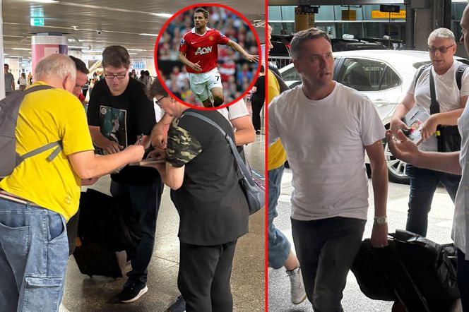Legendarny piłkarz Realu Madryt i Liverpoolu przyłapany na lotnisku w Warszawie. Przyleciał z wyjątkowej okazji