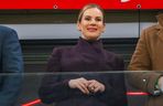 Marta Nawrocka na meczu Polska - Holandia