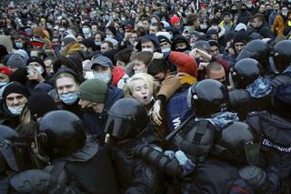 Protesty w Rosji po aresztowaniu Aleksieja Nawalnego