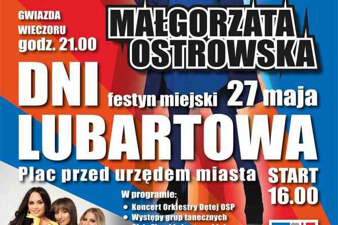 Dni Lubartowa - plakat wydarzenia