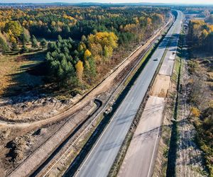 Tak wygląda obecnie budowa I części obwodnicy Zawiercia i Poręby. Ta część kończy się na węźle Kromołów