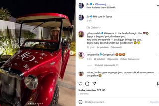 Wypoczywa w Egipcie po szaleństwach w Polsce! J. Lo wije się na hamaku