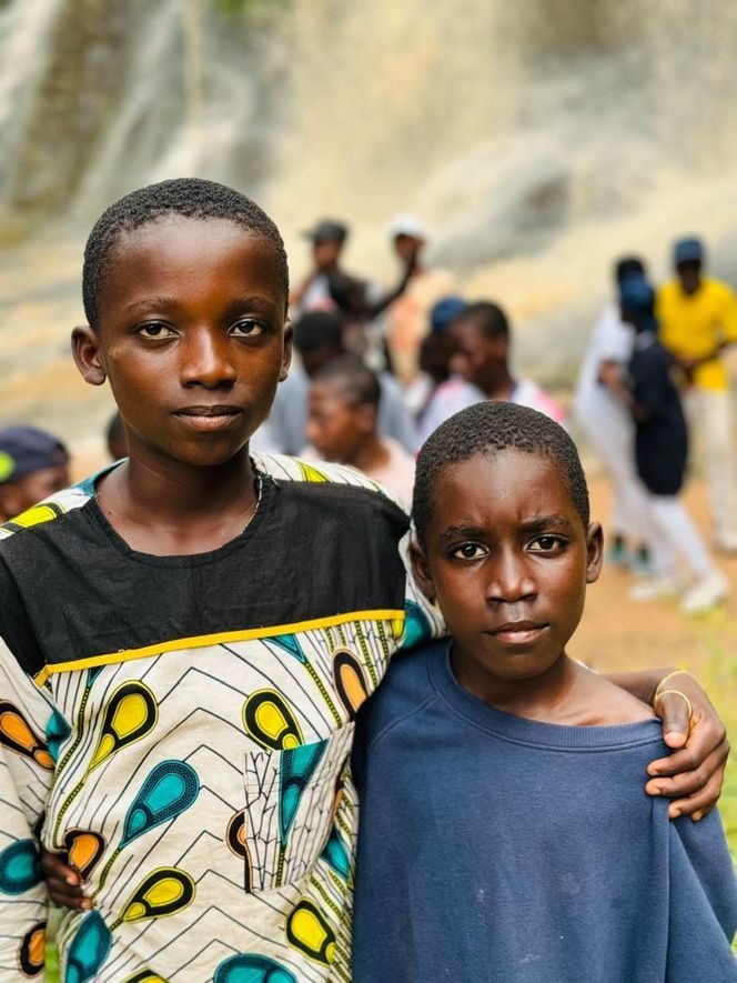 Łukasz Lis w Afryce