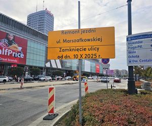 Prace na Marszałkowskiej