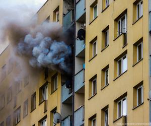 Tragiczny pożar w Tychach. Kobieta zginęła, jej syn jest poparzony