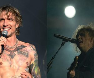 Justin Hawkins ceni The Cure, choć w przeszłości Robert Smith nazwał The Darkness zespołem komediowym 