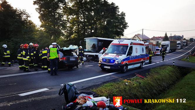 Wypadek w Michałowicach