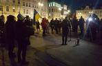 Bydgoszcz. Protest przeciwko wojnie w Ukrainie