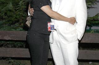 Jacek Satchursky z żoną