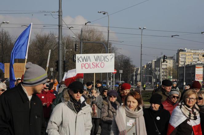 Marsz KOD w Warszawie, 27.02.2016