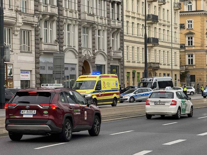 Wypadek w centrum Warszawy. Potrącone dziecko