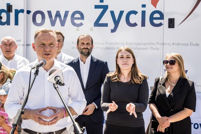 Andrzej Duda z niezapowiedzianą wizytą w Bochni