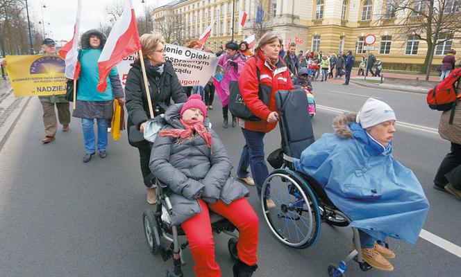 Rodzice okupowali Sejm